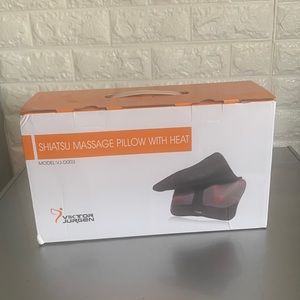 SHIATSU MASSAGE PILLOW WITH HEAT